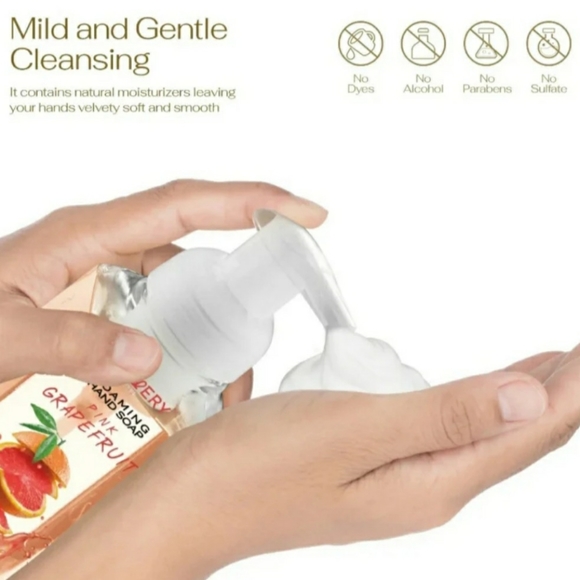 PINK GRAPEFRUIT Gentle Cleansing Natural Moisturizing Foaming Hand Soap(2 pack) - Picture 6 of 8